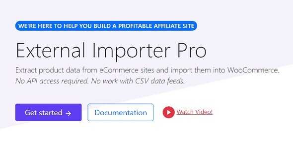 external importer pro v171 import affiliate products into woocommerce