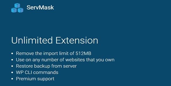 All in One WP Migration Unlimited Extension GPL v2.54 - ServMask
